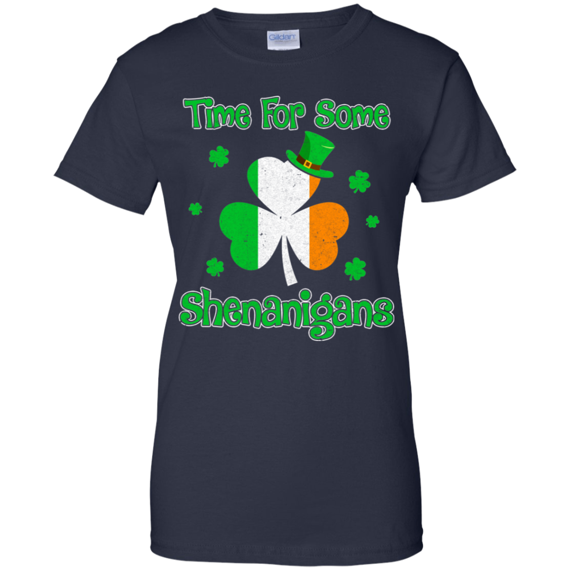 St. Patrick's Time For Some Shenanigans Funny Party T-Shirt & Hoodie | Teecentury.com