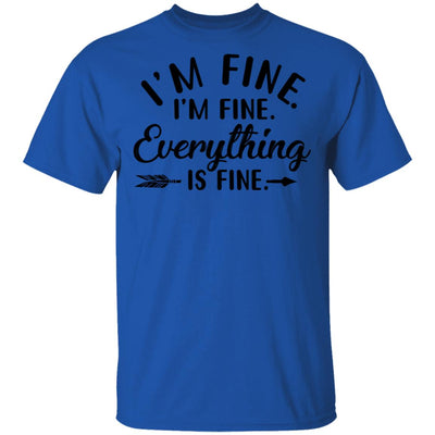 Its Fine Im Fine Everything Is Fine T-Shirt & Tank Top | Teecentury.com