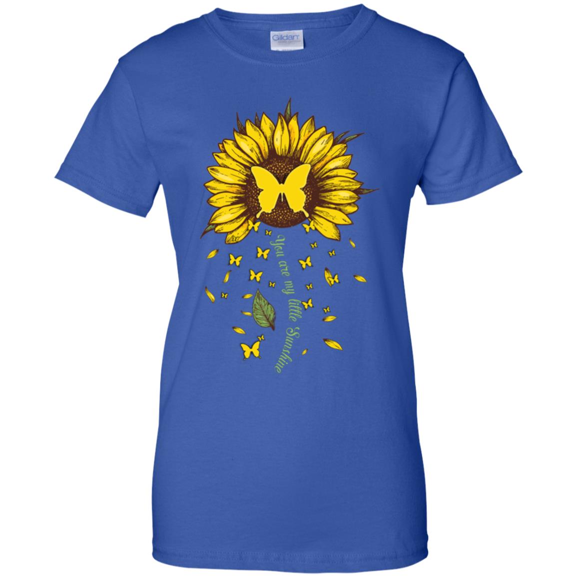 You Are My Little Sunshine Sunflower Butterfly T-Shirt & Hoodie | Teecentury.com