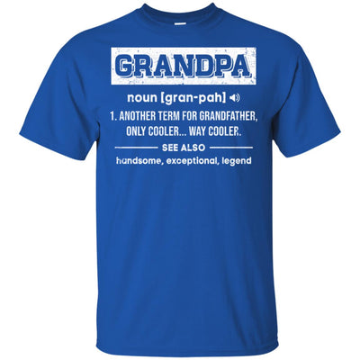 Grandpa Gifts Grandpa Definition Fathers Day T-Shirt & Hoodie | Teecentury.com