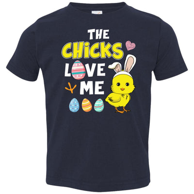 Happy Easter Funny Chick Bunny Ears With Egg Youth Youth Shirt | Teecentury.com