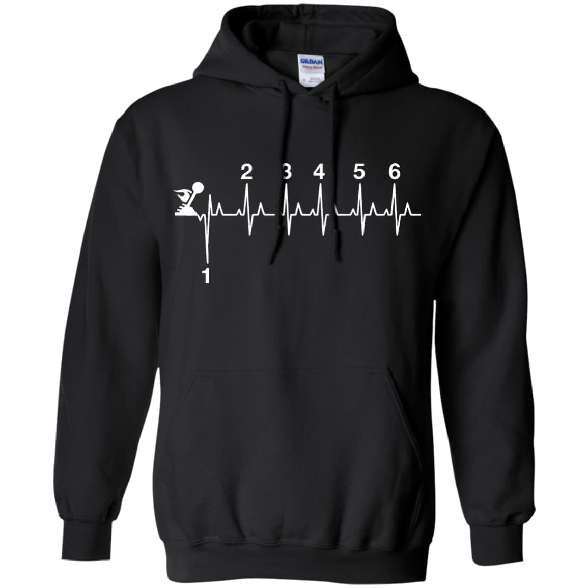 Heartbeat Gear Shifting T-Shirt & Hoodie | Teecentury.com