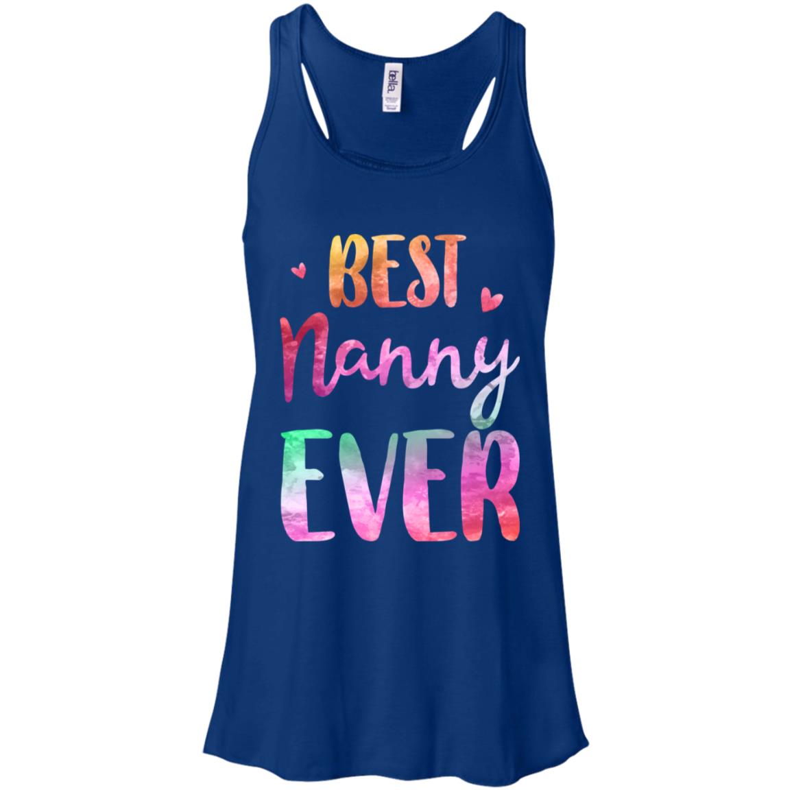 Best Nanny Ever Cute Funny Mothers Day Gift T-Shirt & Tank Top | Teecentury.com