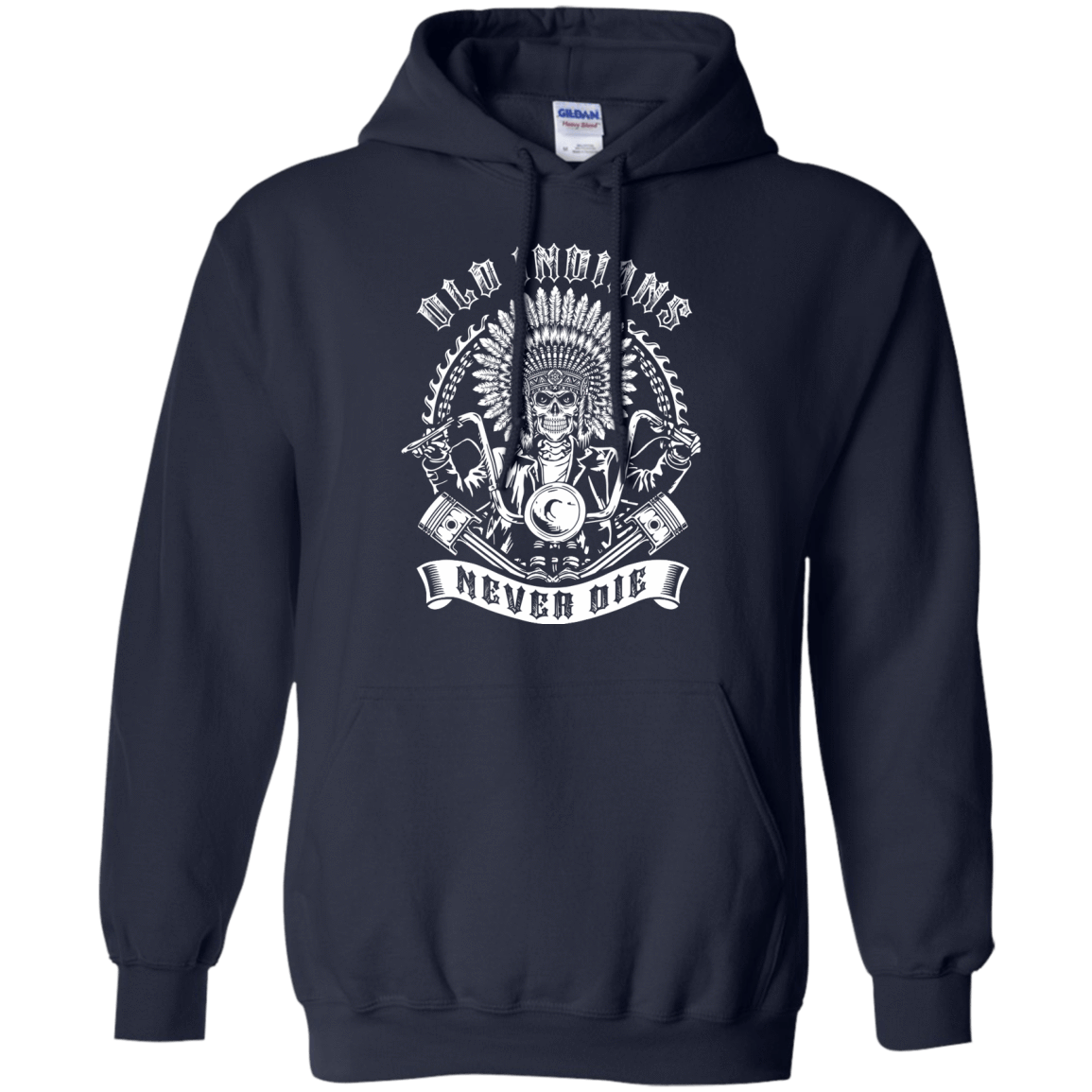 Old Indians Never Die For Biker T-Shirt & Hoodie | Teecentury.com