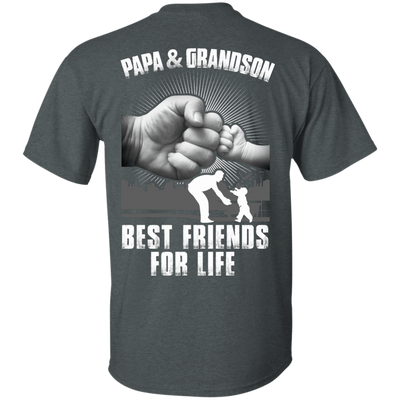 Papa And Grandson Best Friends For Life T-Shirt & Hoodie | Teecentury.com