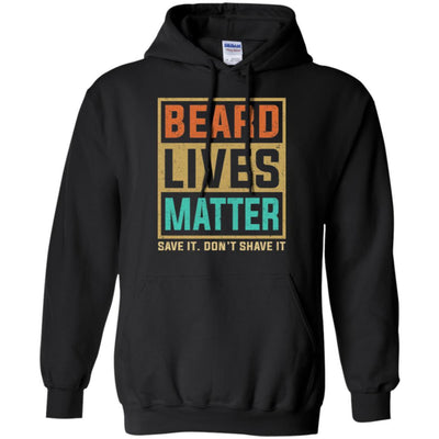 Vintage Beard Lives Matter Funny Bearded Man Gift T-Shirt & Hoodie | Teecentury.com