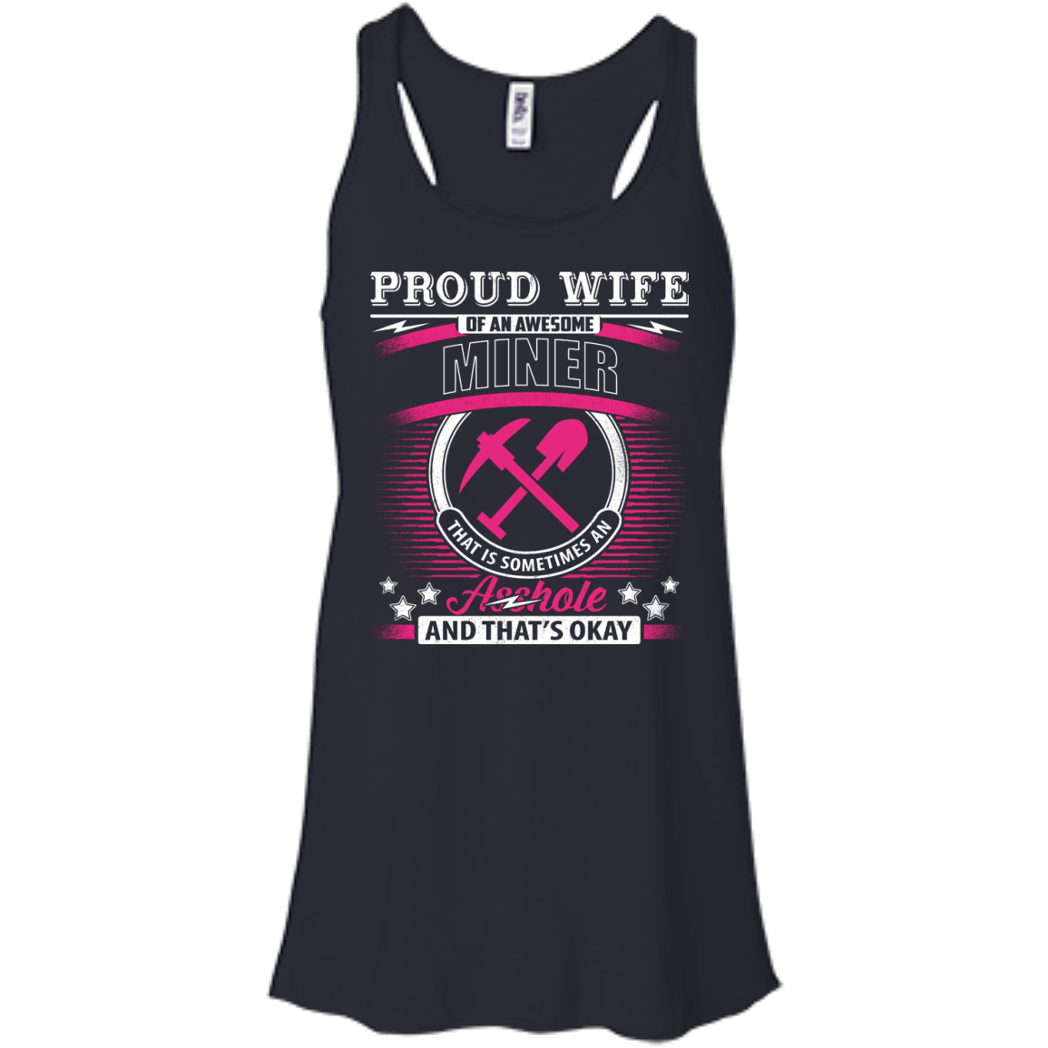 Proud Wife Of An Awesome Miner T-Shirt & Hoodie | Teecentury.com