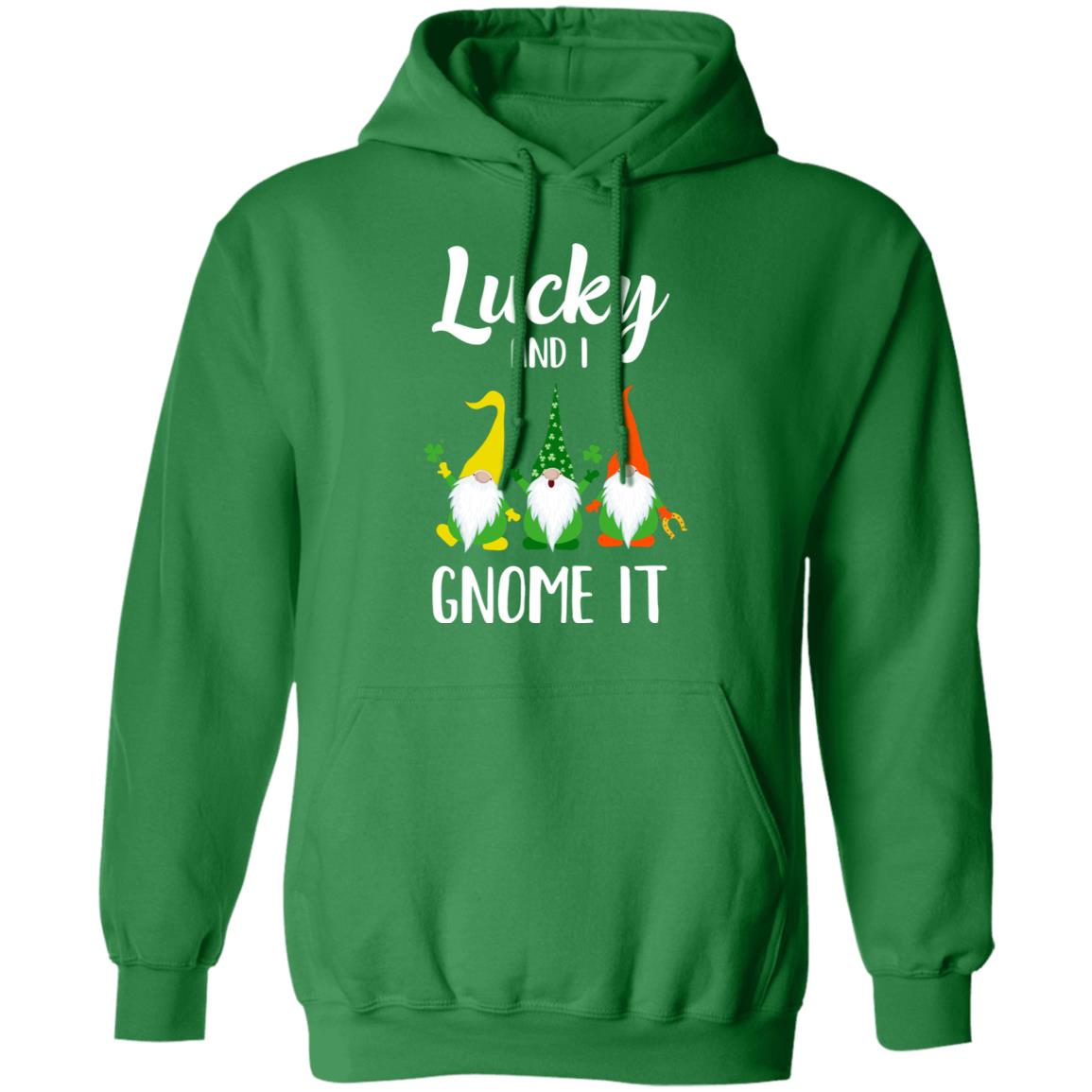 Lucky And I Gnome It Funny St. Patrick's Day Gnome T-Shirt & Hoodie | Teecentury.com