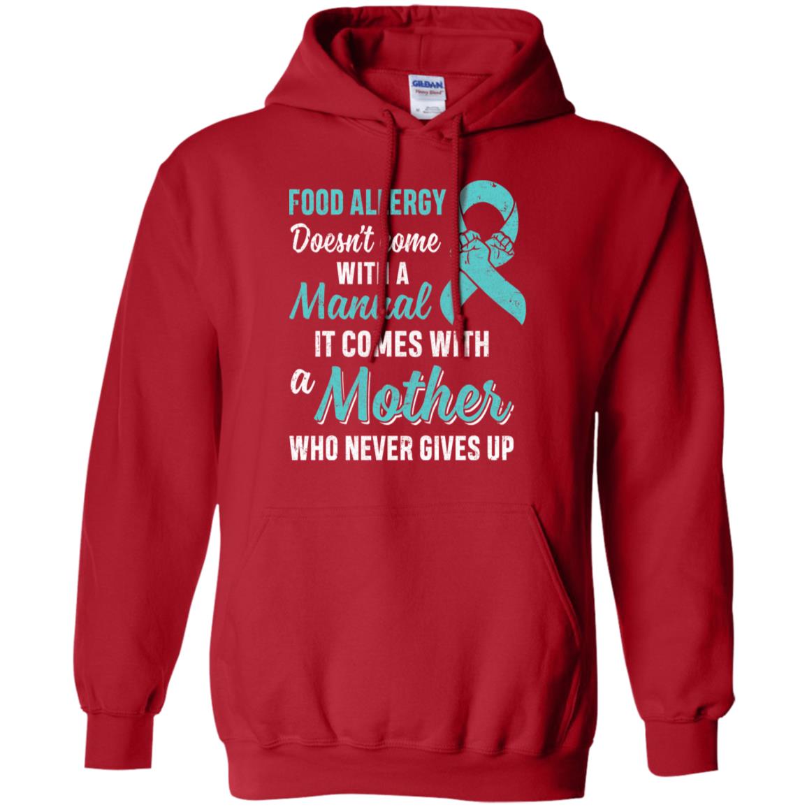 Funny Gift Food Allergy Mom Awareness Warrior T-Shirt