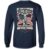 My Time In Uniform May Be Over But My Watch Never Ends T-Shirt & Hoodie | Teecentury.com