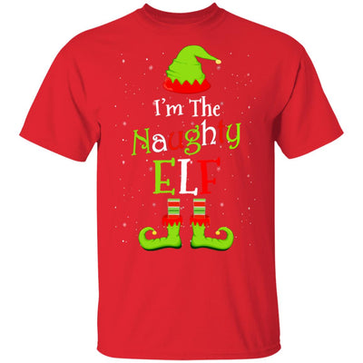 I'm The Naughty Elf Family Matching Funny Christmas Group Gift T-Shirt & Sweatshirt | Teecentury.com