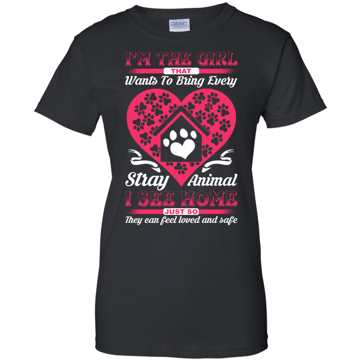 I'm The Girl That Wants To Bring Every Stray Animal T Shirt T-Shirt & Hoodie | Teecentury.com