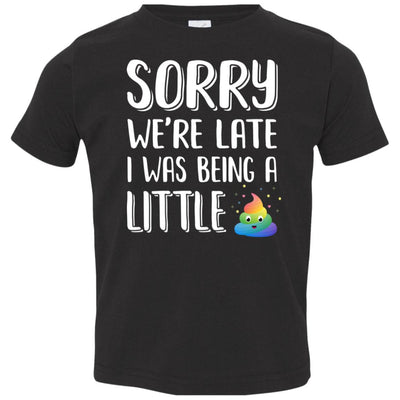 Sorry We're Late I Was Being A Little For Kid Youth Youth Shirt | Teecentury.com