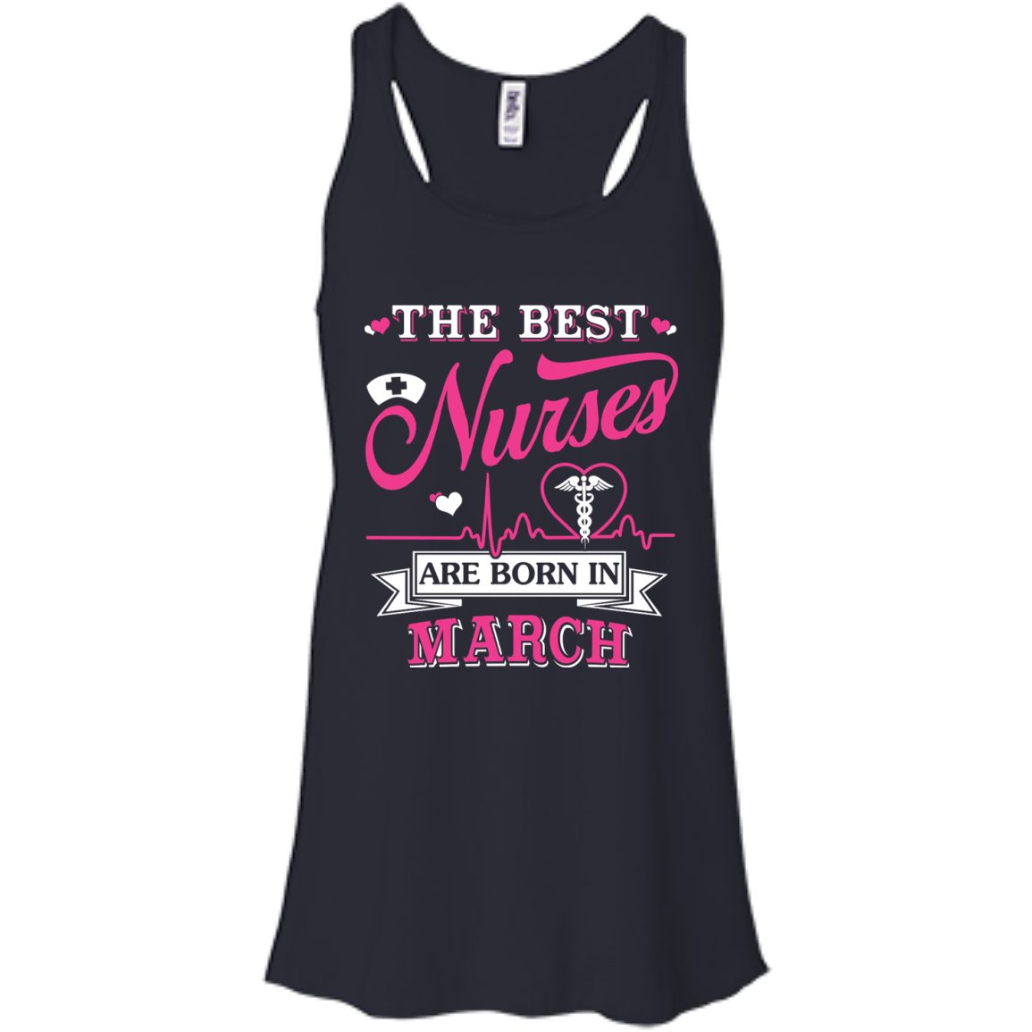 The Best Nurses Are Born In March T-Shirt & Hoodie | Teecentury.com