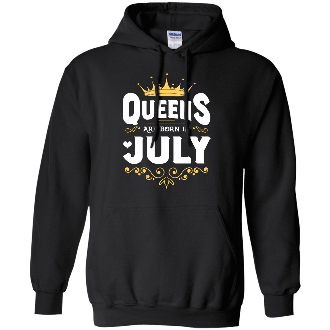 Queens Are Born In July T-Shirt & Hoodie | Teecentury.com