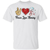 Peace Love Nursing RN Love Nurse Gifts T-Shirt & Tank Top | Teecentury.com