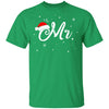 Funny Christmas Couple Matching Mr And Mrs Santa Hat Gift T-Shirt & Sweatshirt | Teecentury.com