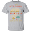 Vintage I Was Social Distancing Before It Was Cool Camping Lover T-Shirt & Hoodie | Teecentury.com