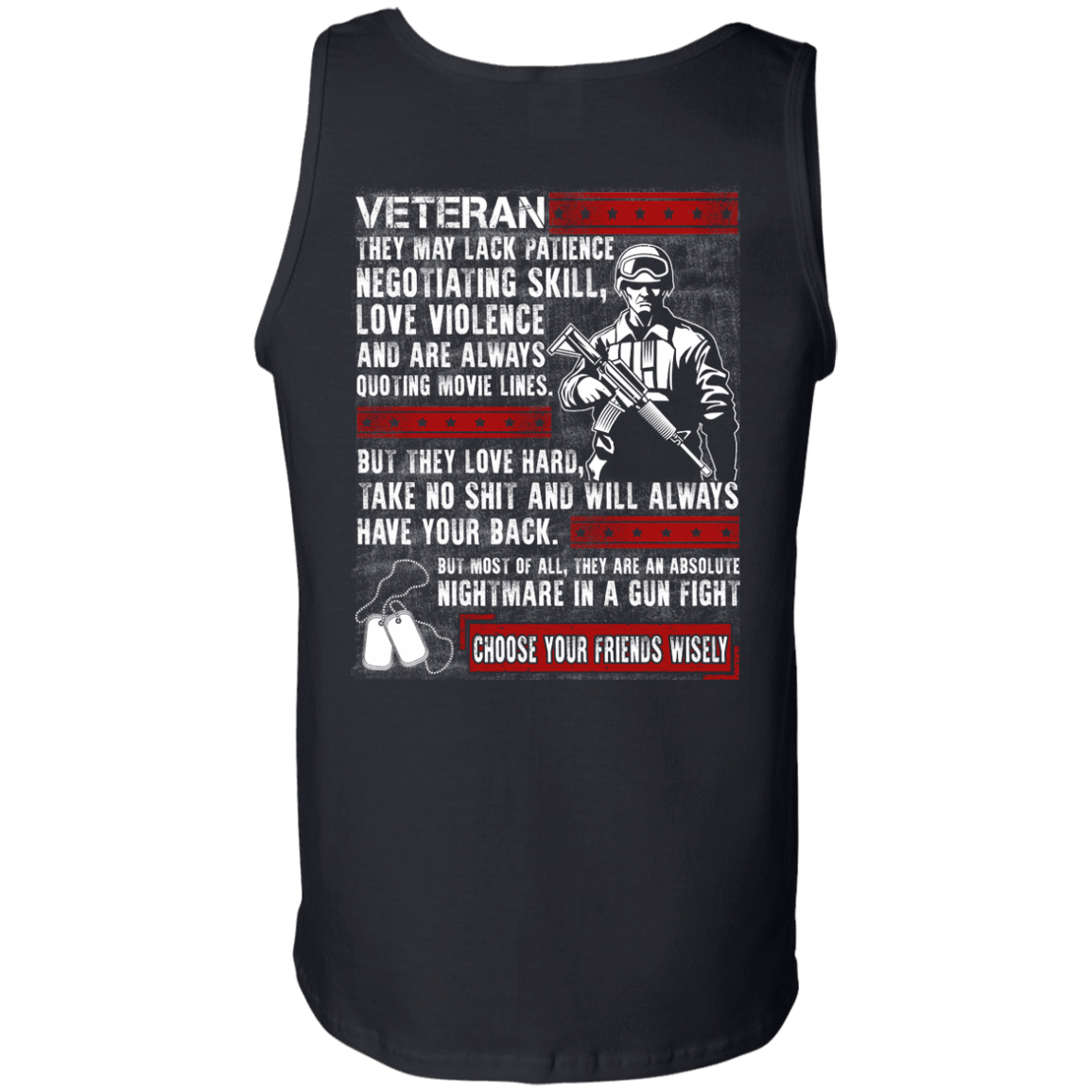 Veteran They May Lack Patience T-Shirt & Hoodie | Teecentury.com