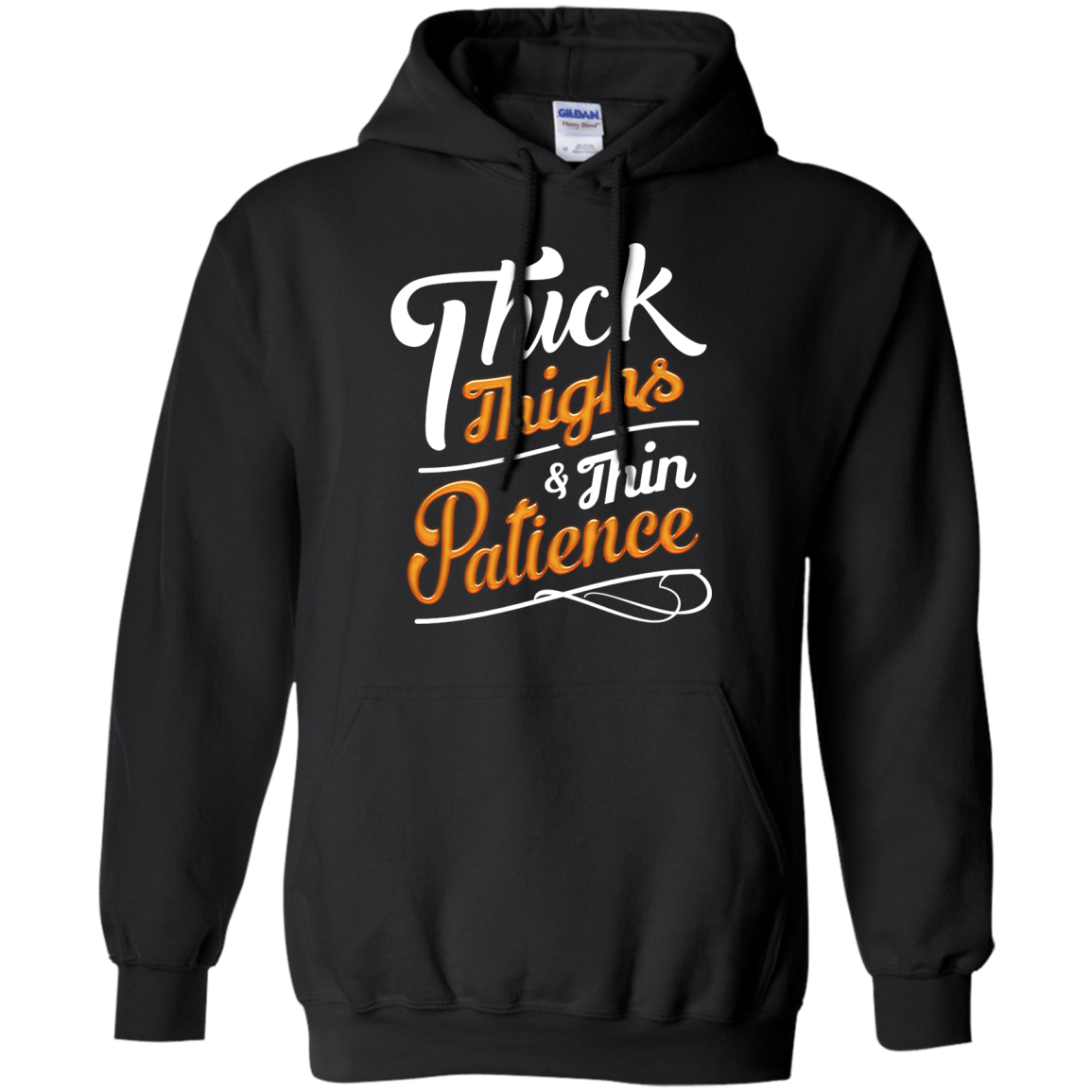 Thick Thighs Thin Patience T-Shirt & Hoodie | Teecentury.com