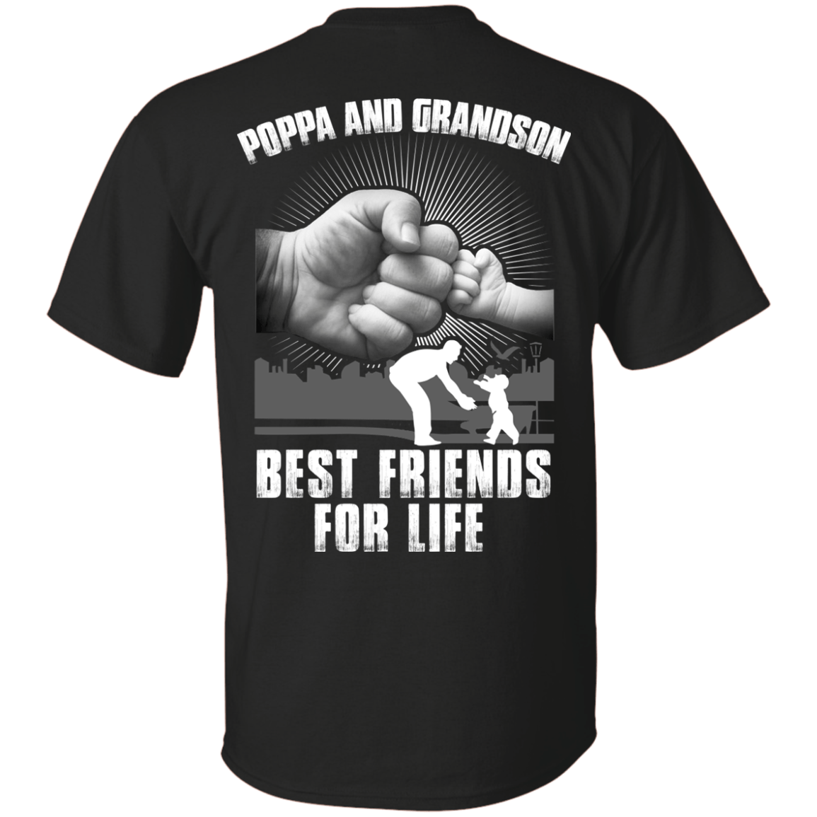 Poppa And Grandson Best Friends For Life T-Shirt & Hoodie | Teecentury.com