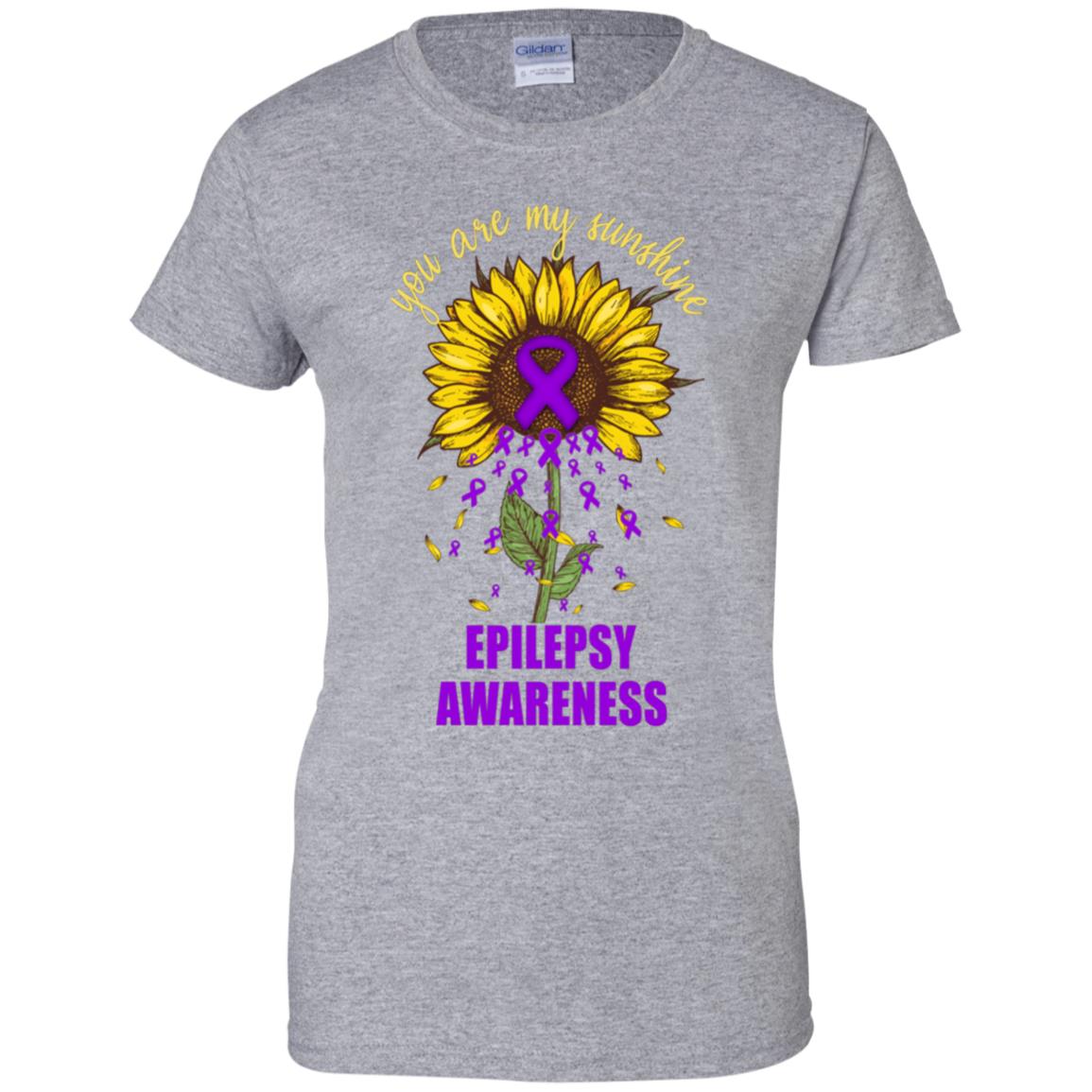 You Are My Sunshine Epilepsy Awareness T-Shirt & Hoodie | Teecentury.com