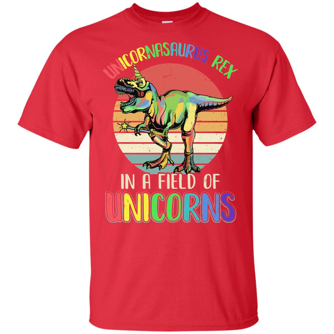 Be A Unicornasaurus Rex In A Field Of Unicorns Youth Youth Shirt | Teecentury.com