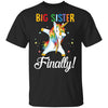 Big Sister Finally Unicorn For Girl Youth Youth Shirt | Teecentury.com