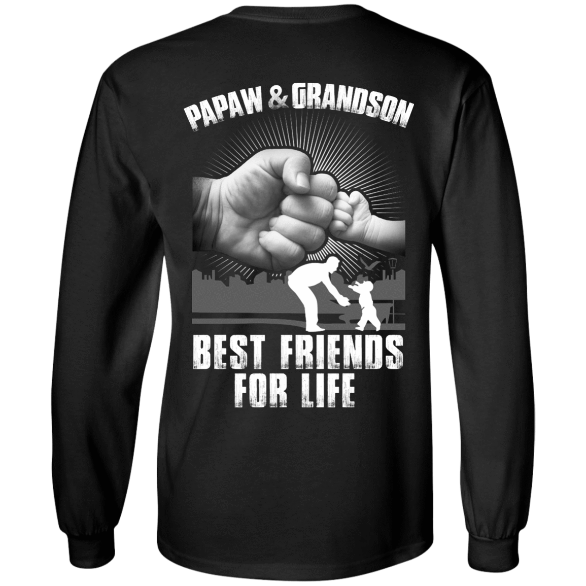 Papaw And Grandson Best Friends For Life T-Shirt & Hoodie | Teecentury.com