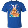 Golden Retriever Bunny Hat Rabbit Easter Eggs T-Shirt & Hoodie | Teecentury.com