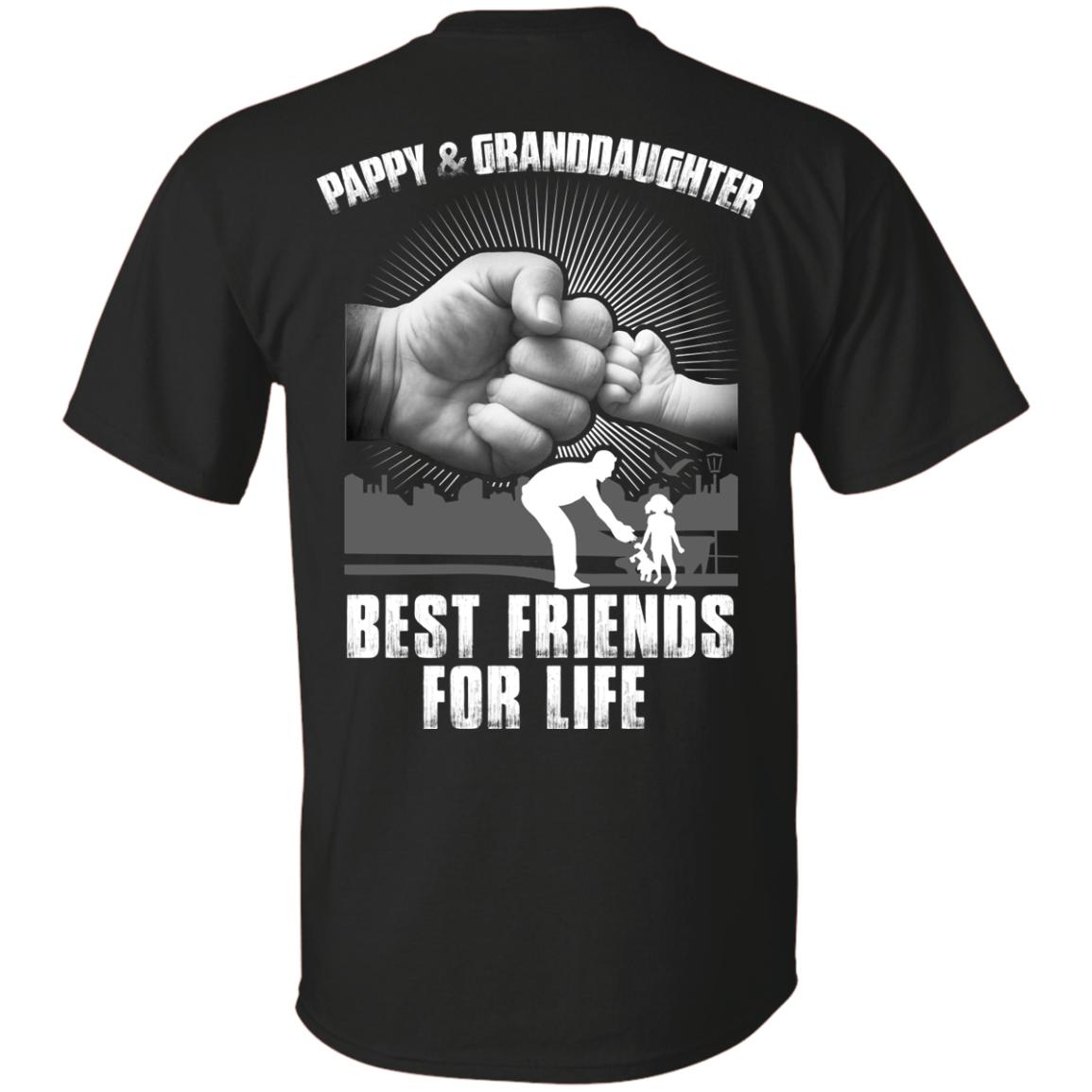 Pappy And Granddaughter Best Friends For Life T-Shirt & Hoodie | Teecentury.com