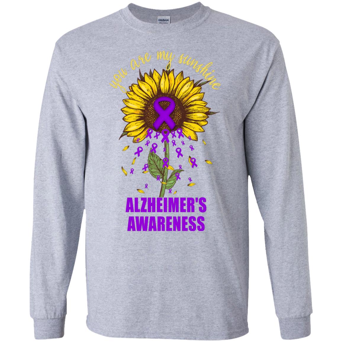 You Are My Sunshine Alzheimer's Awareness T-Shirt & Hoodie | Teecentury.com
