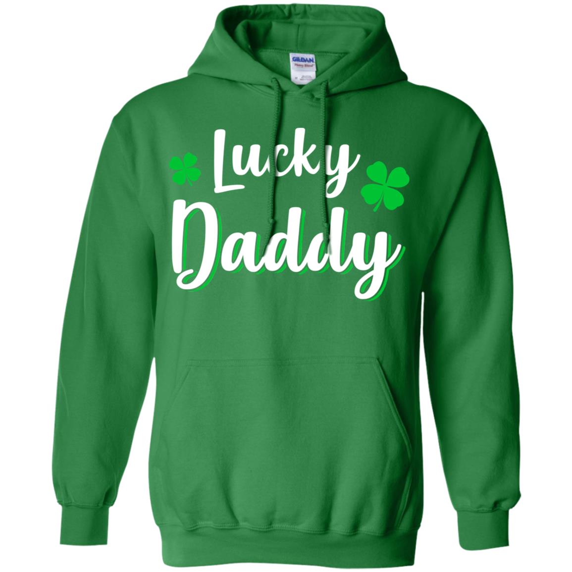 Luckiest Lucky Daddy St Patricks Day T-Shirt & Hoodie | Teecentury.com
