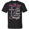 November Girl Christ Gives Me Strength Birthday Gifts Women T-Shirt & Hoodie | Teecentury.com