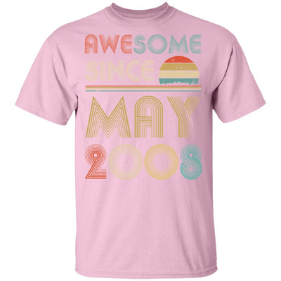 Awesome Since May 2008 Vintage 14th Birthday Gifts Youth Youth Shirt | Teecentury.com