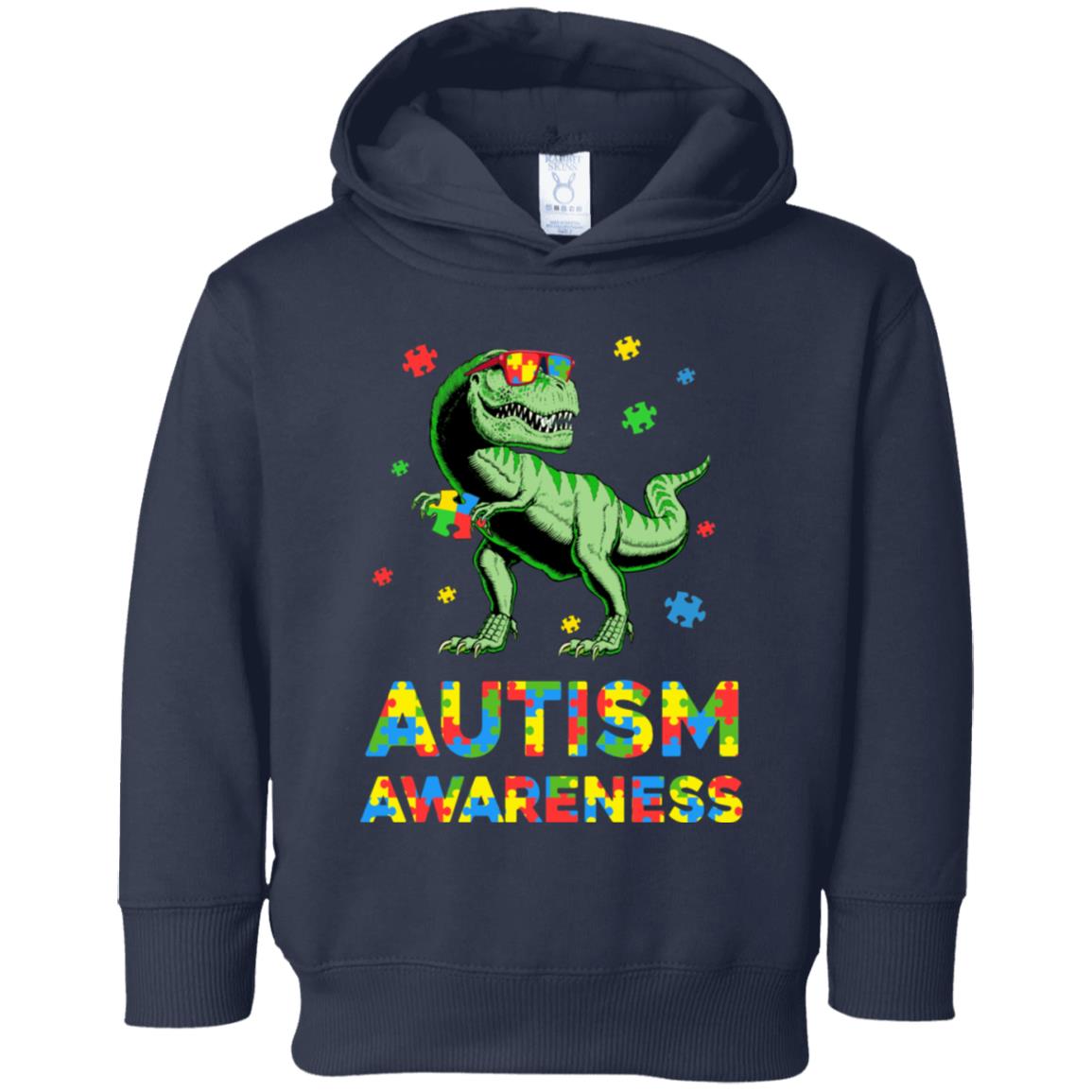 Dinosaur Puzzle Autism Awareness For Boys Girls Youth Youth Shirt | Teecentury.com
