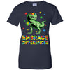 Dinosaur Puzzle Autism Awareness Embrace Differences T-Shirt & Hoodie | Teecentury.com