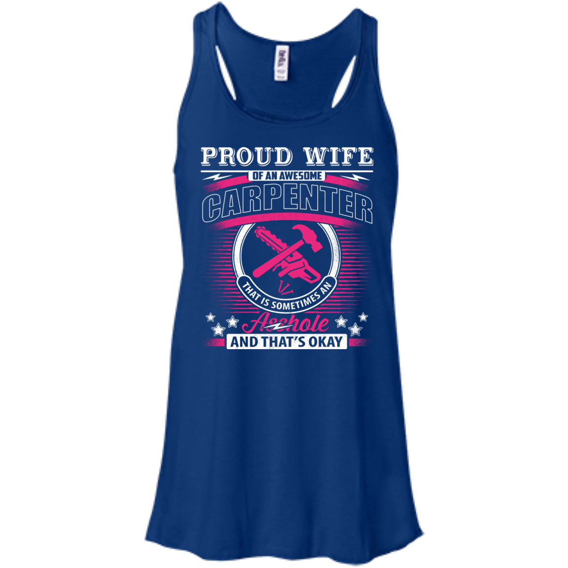 Proud Wife Of An Awesome Carpenter T-Shirt & Hoodie | Teecentury.com