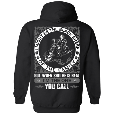 I Might Be The Black Sheep Of The Family Motorcycle T-Shirt & Hoodie | Teecentury.com