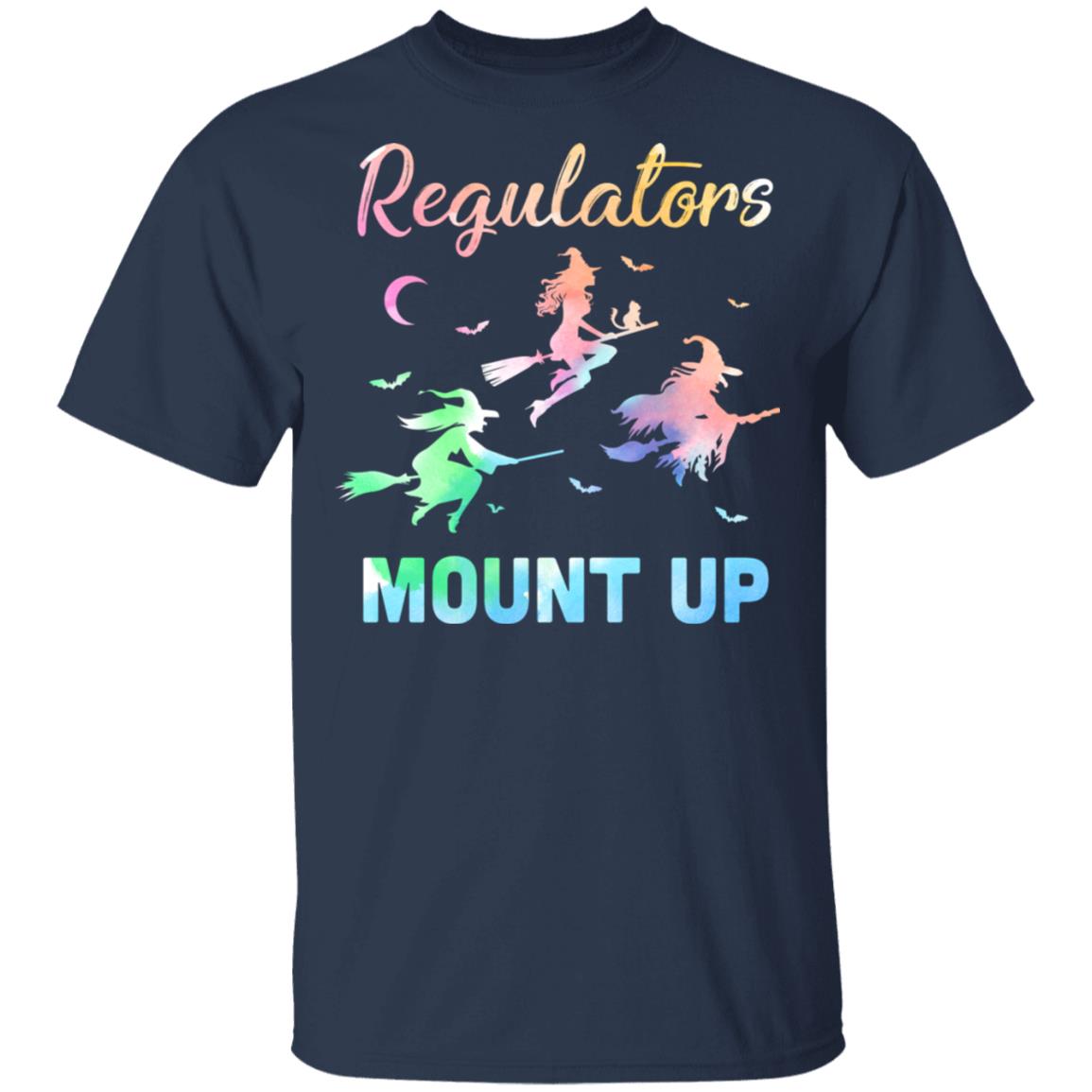 Regulators Mount Up Funny Halloween Witch For Women T-Shirt & Tank Top | Teecentury.com