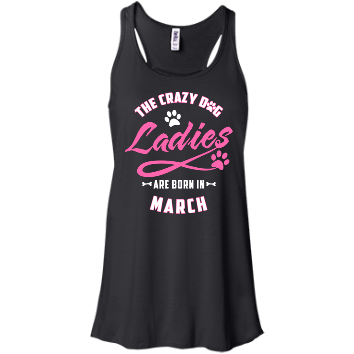 The Crazy Dog Ladies Are Born In March T-Shirt & Hoodie | Teecentury.com