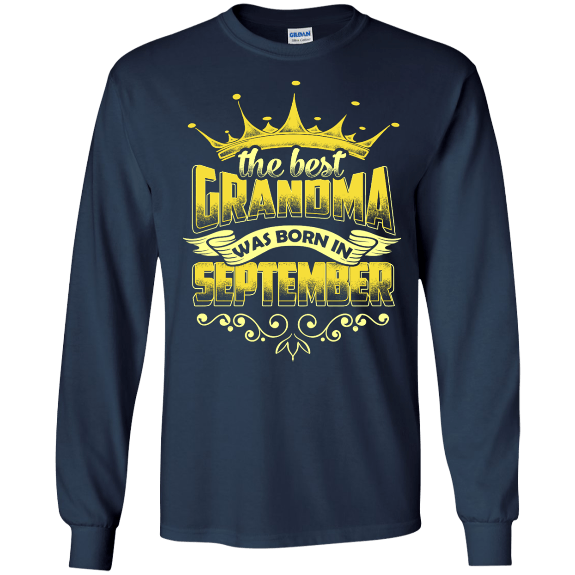 The Best Grandma Was Born In September T-Shirt & Hoodie | Teecentury.com