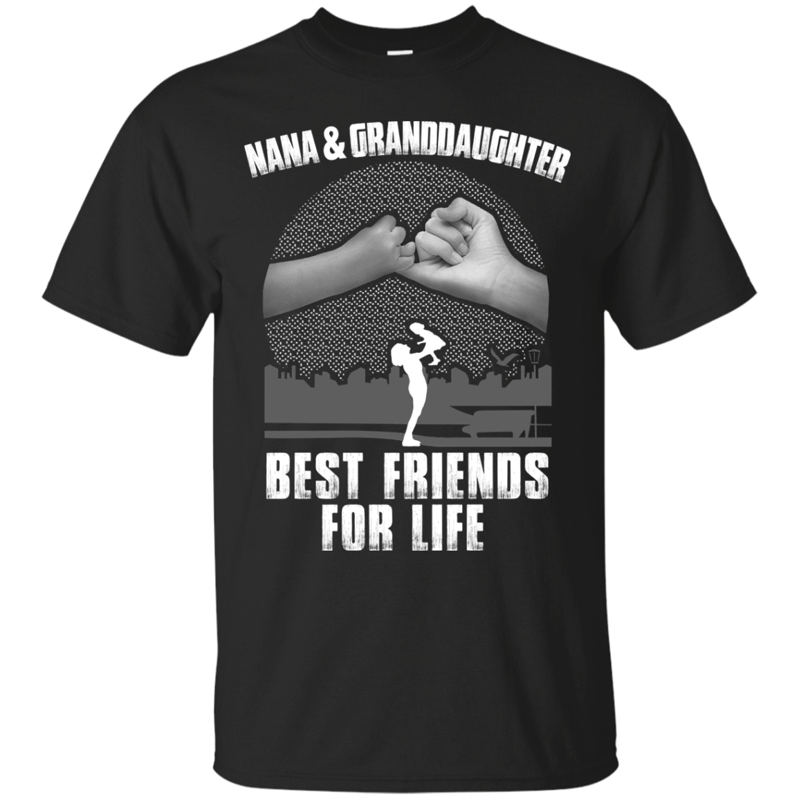 Nana and Granddaughter Best Friends For Life T-Shirt & Hoodie | Teecentury.com