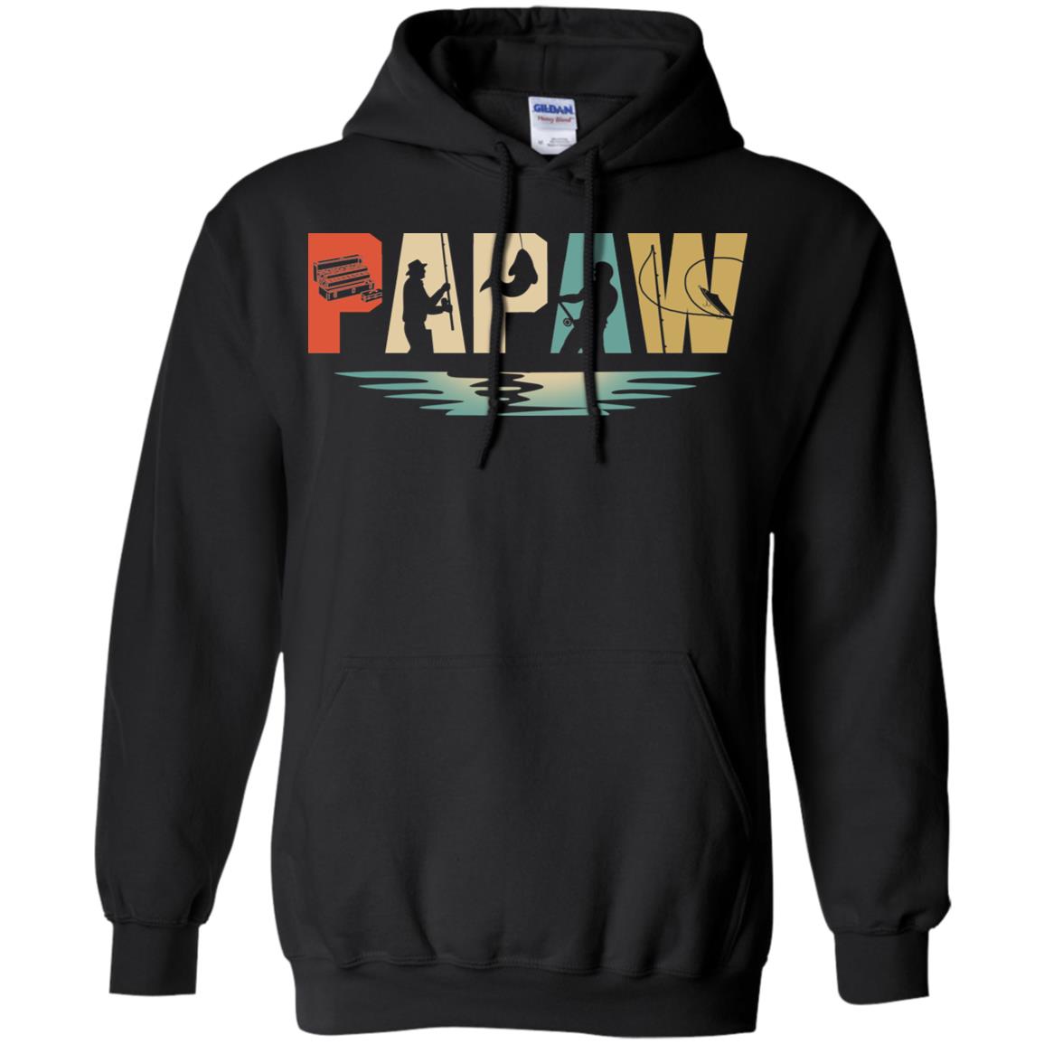 Vintage Fishing Papaw Father's Day Gift T-Shirt & Hoodie | Teecentury.com