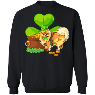 Pomeranian St Patrick's Day Irish Dog Lover Funny Gifts T-Shirt & Hoodie | Teecentury.com