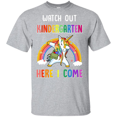 Kindergarten Here I Come Unicorn Back To School Youth Youth Shirt | Teecentury.com