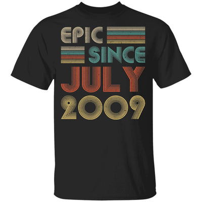 Epic Since July 2009 Vintage 13th Birthday Gifts Youth Youth Shirt | Teecentury.com