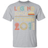 Legend Since October 2011 Vintage 11th Birthday Gifts Youth Youth Shirt | Teecentury.com