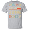 Legend Since June 2009 Vintage 13th Birthday Gifts Youth Youth Shirt | Teecentury.com