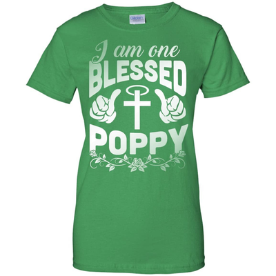 I Am One Blessed Poppy T-Shirt & Hoodie | Teecentury.com
